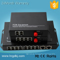 Digital video audio fiber optical multiplexer 2/4/8/16/24/32 port fxo fxs voip gateway telefon optischen sender